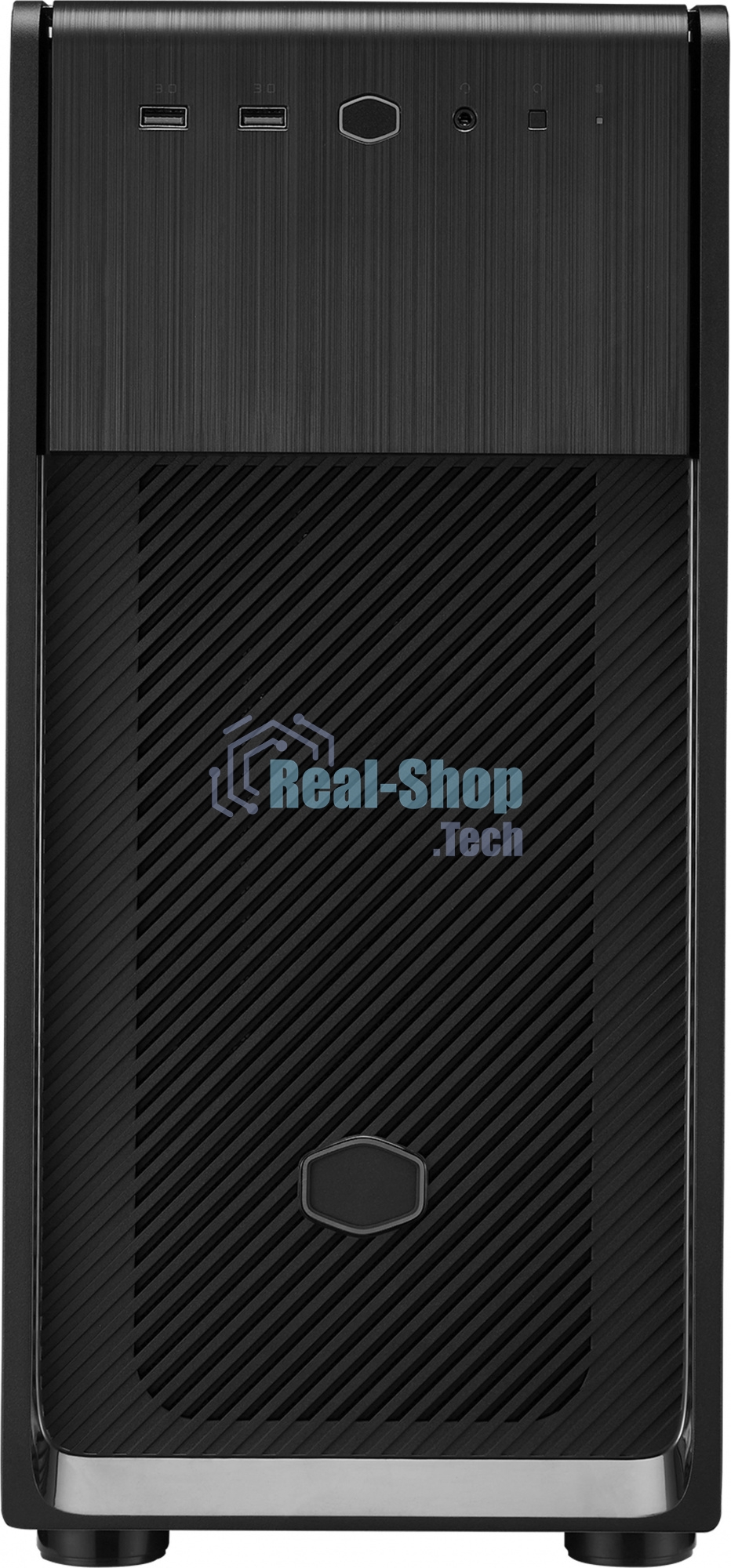 Компьютерный корпус Cooler Master Elite 500 w/o ODD bay, 2xUSB3.2, 1x120Fan, w/o PSU, Black, Steel left panel, ATX