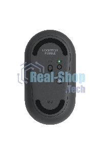 Мышь беспроводная Logitech Pebble M350 графитовый, 1000 dpi, радиоканал, Bluetooth, USB, кнопки - 3