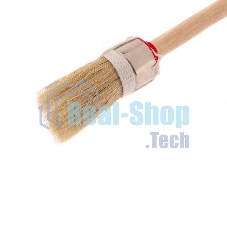 Кисть круглая MTX 82041 Профи №2 20 мм, натуральная щетина, деревянная рукоятка
