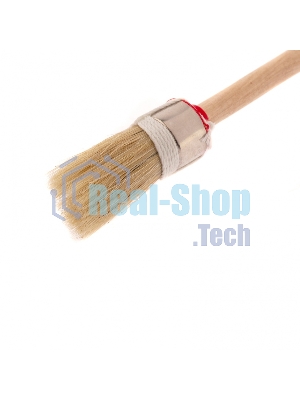 Кисть круглая MTX 82041 Профи №2 20 мм, натуральная щетина, деревянная рукоятка