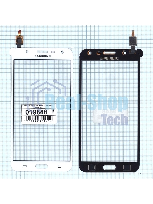 Сенсорное стекло (тачскрин) для Samsung Galaxy J7 SM-J700H, белое