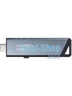 Флешка USB ADATA UE800 (AELI-UE800-128G-CSG), 128Gb, Type-C USB 3.2, R/W 1000/550, серебристый