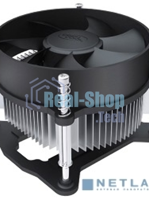 Кулер для процессора DEEPCOOL CK-11508 черный, 92 мм, алюминий, 2200 об/мин, 30.1 дБ, 3 pin, 65 Вт, 70 мм