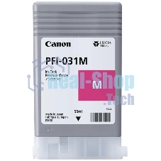 Картридж струйный Canon Pigment Ink PFI-031 Magenta пурпурный (55 мл) для Canon imagePROGRAF TM-240, TM-340