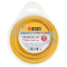 Леска для триммера Denzel круглая, 2,0мм х 15м, блистер