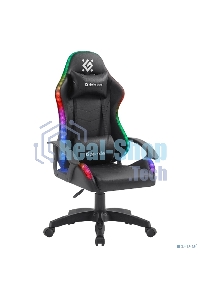 Кресло игровое Defender Factor X RGb, черный, класс 2, PU