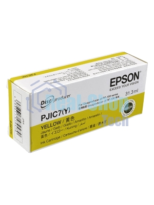 Картридж струйный Epson PJIC7 желтый для Discproducer PP-100 (C13S020451/C13S020692)