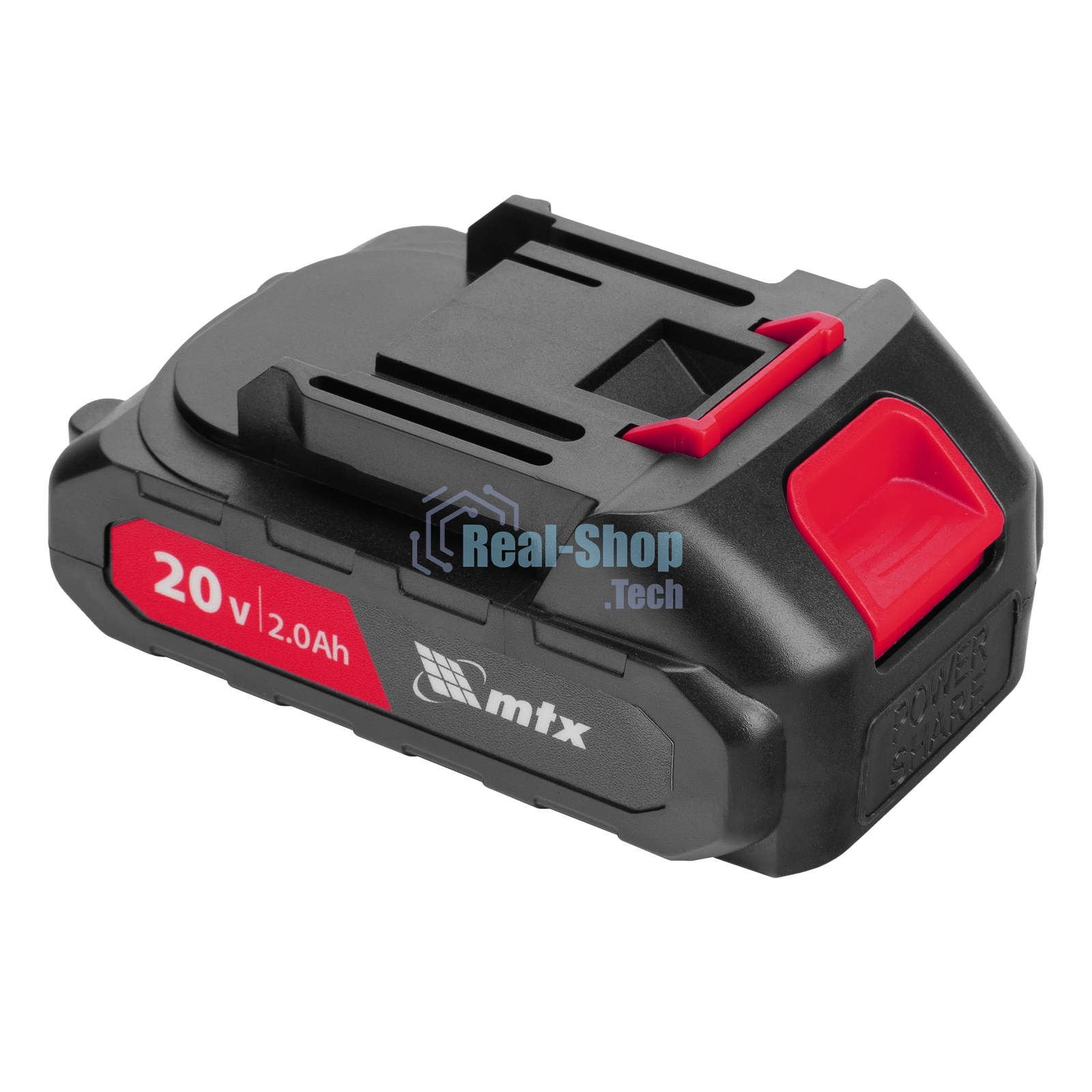 Дрель-шуруповерт MTX CDS-BL-20, 20 В, 2 Ач, 50 Нм, бесщеточный
