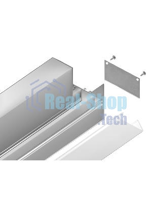 Алюминиевый профиль Ambrella light GP4050AL серебро 2000*51.27*34
