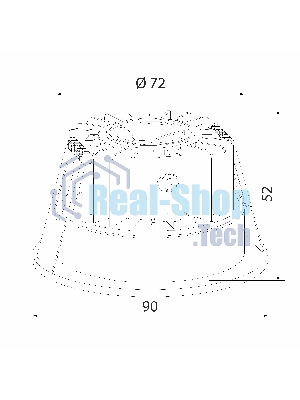 Light LED 3001 (35126/U) Светильник садово-парковый встраиваемый белый