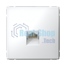Розетка компьютерная SE GAL000183 ArtGallery RJ45 кат.5E механизм бел.