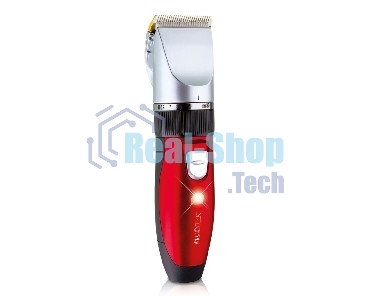 Машинка для стрижки Centek CT-2118 черный/красн