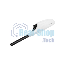 Бытовая газовая пьезозажигалка с классическим пламенем многоразовая (1 шт.) белая СК-306 Сокол