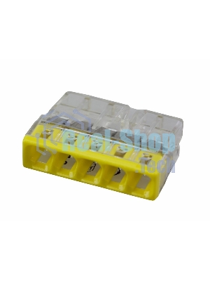 Клемма 5х(0.5-2.5мм) 5-х проводн. для распред. короб. (без п) WAGO 2273-205