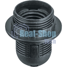 Патрон электрический Navigator NLH-PL-R1-E27-BL пласт. люстровый с кольцом