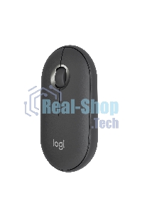 Мышь беспроводная Logitech Pebble M350 графитовый, 1000 dpi, радиоканал, Bluetooth, USB, кнопки - 3