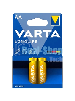Батарейки VARTA Long Life AA блистер 204106101412