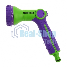 Пистолет-распылитель Palisad 8 режимов, двухкомпонентная рукоятка