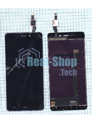 Дисплей для Xiaomi Redmi 4 черный