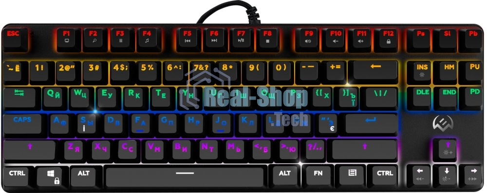 Клавиатура SVEN KB-G9150 проводная, USB Type-A, чёрный