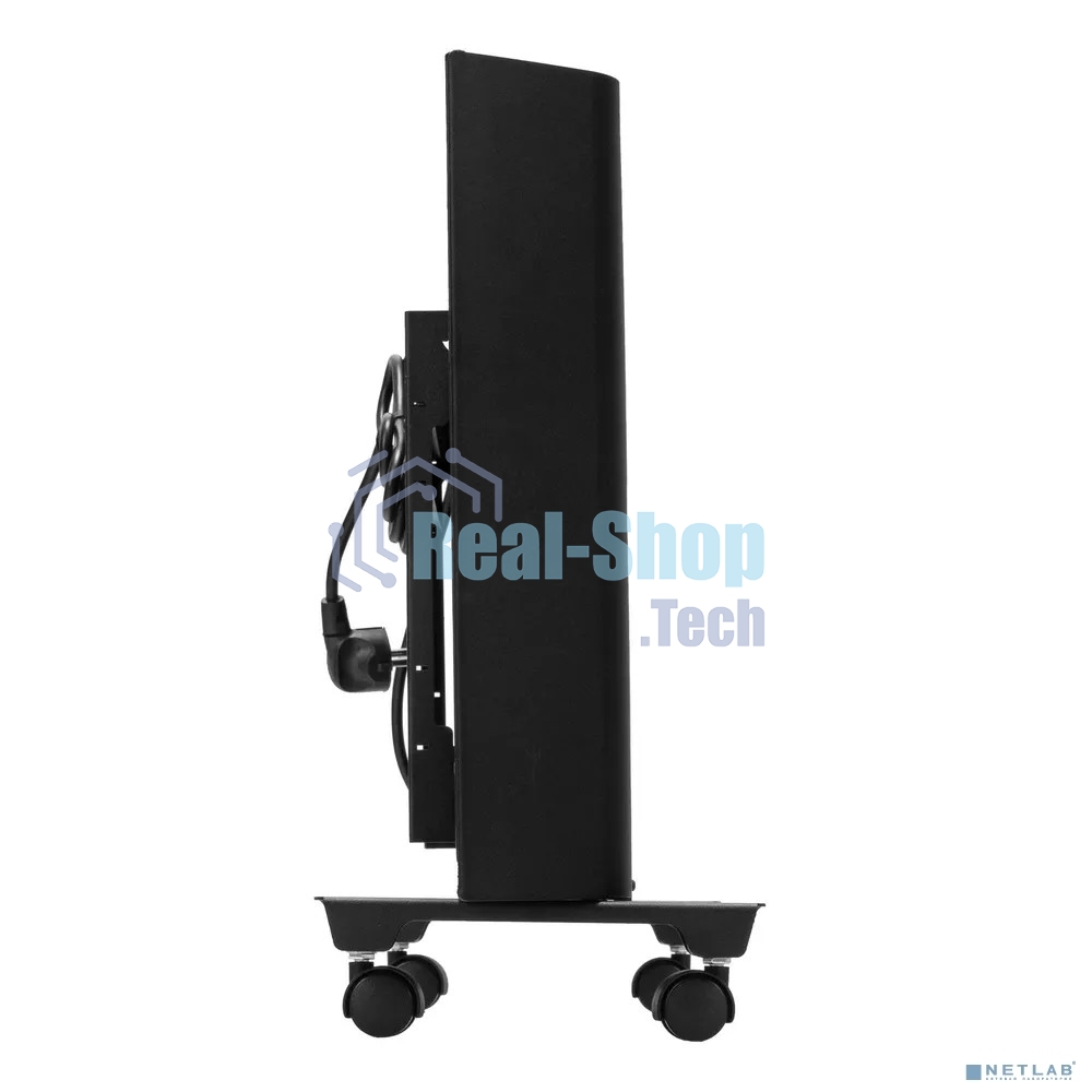 Конвектор Denzel XCE-2000B черный, 2000 Вт, 25 м2, термостат