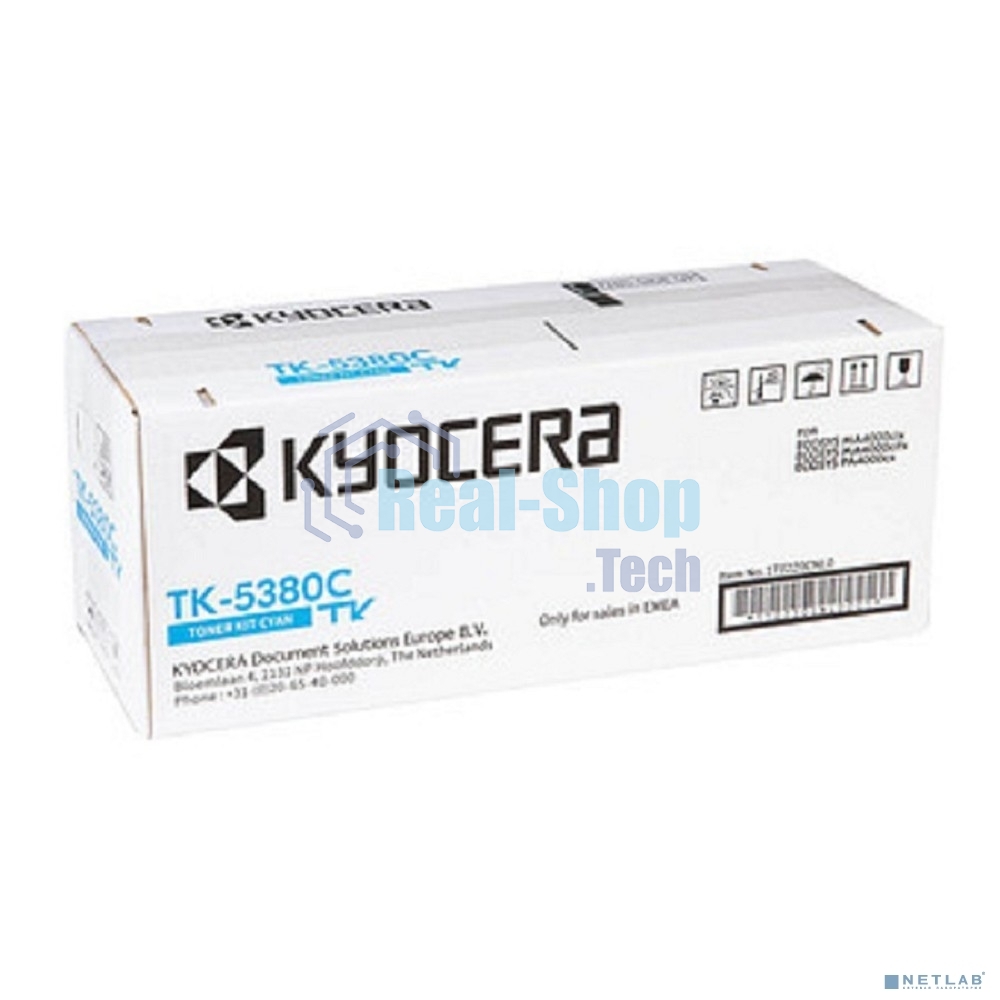 Картридж лазерный Kyocera TK-5380C 1T02Z0CNL0 голубой (10000 стр.) для Kyocera PA4000cx/MA4000cix/MA4000cifx