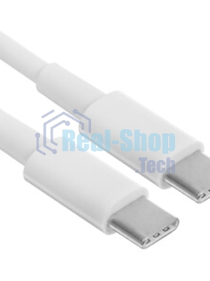 Кабель Rexant Type-C - Type-C PD 100W/1м/PVC/белый