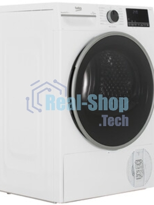Сушильная машина Beko B3T47239 белый, 7 кг, сушка - тепловой насос, программ - 15, 59.7 x 84.6 x 54.3 см