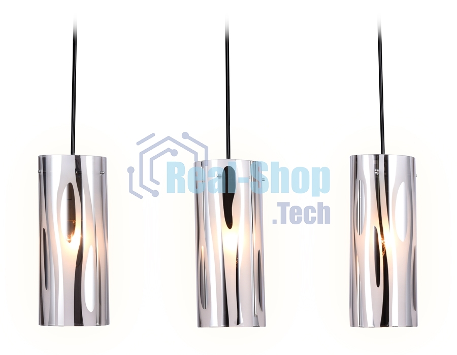 Светильник Ambrella light TR3590/3 CH/SM хром/дымчатый E27/3 max 40W 530*100*900