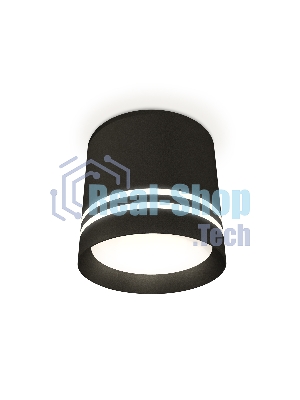 Светильник Ambrella Light XS8111007 SBK/FR черный песок/белый матовый GX53 (C8111, N8478)