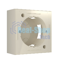 Коробка для накладного монтажа Werkel W8000003 (слоновая кость)