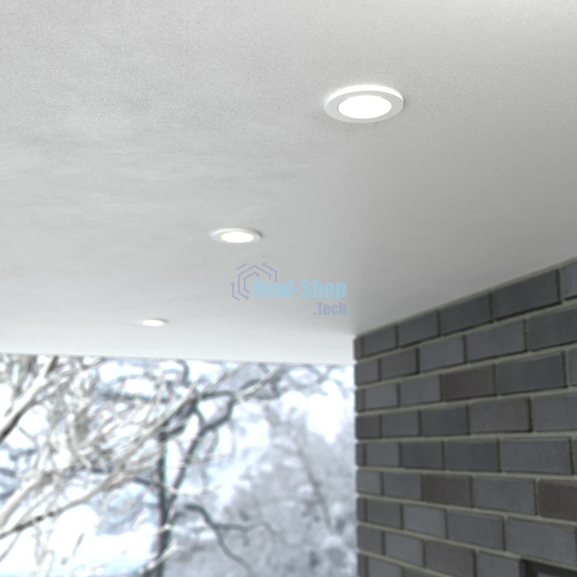 Light LED 3001 (35126/U) Светильник садово-парковый встраиваемый белый
