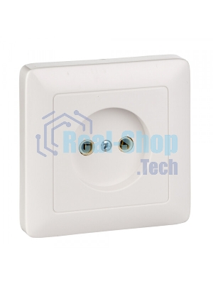 Розетка 1-м СП Хит 10А IP20 без заземл. бел. SchE RS10-132-B