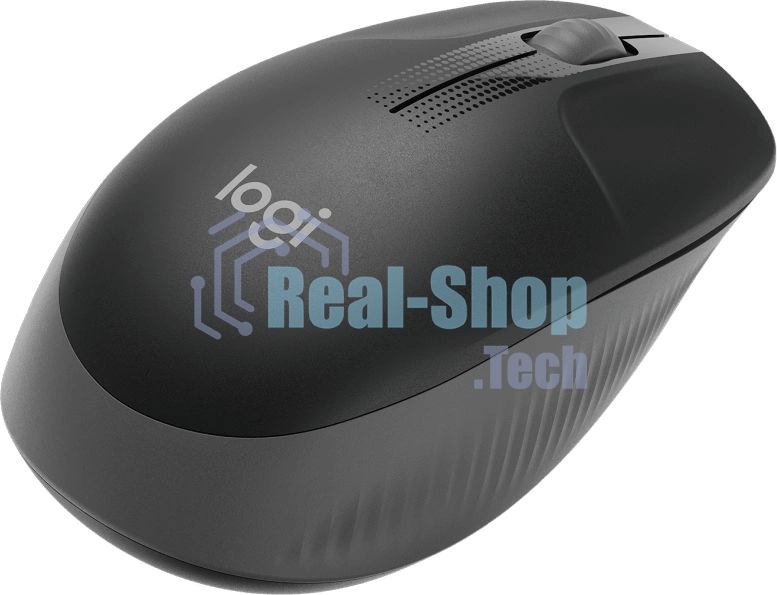 Мышь беспроводная Logitech M190 черный, 1000 dpi, радиоканал, USB, кнопки - 3
