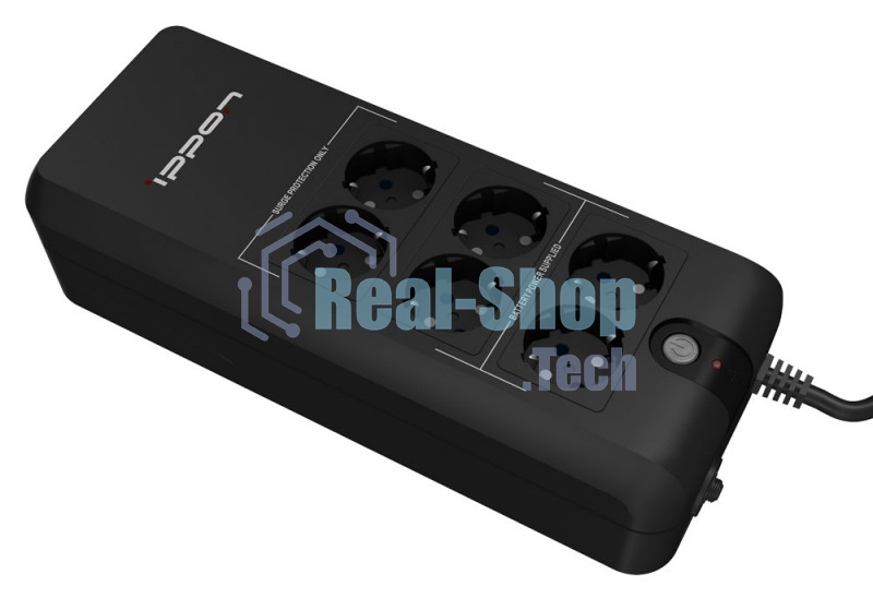 Источник бесперебойного питания Ippon Back Verso 600 751617
