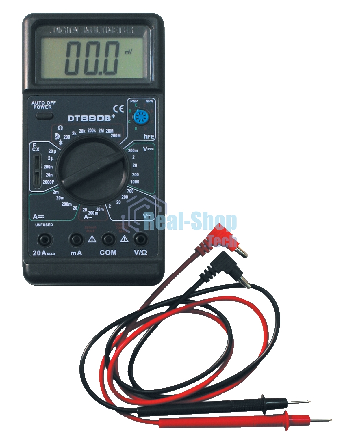 Инструменты Ресанта DT 890 B+ Мультиметр 61/10/224 3,5 разр ж/к дисплей, 30 режимов