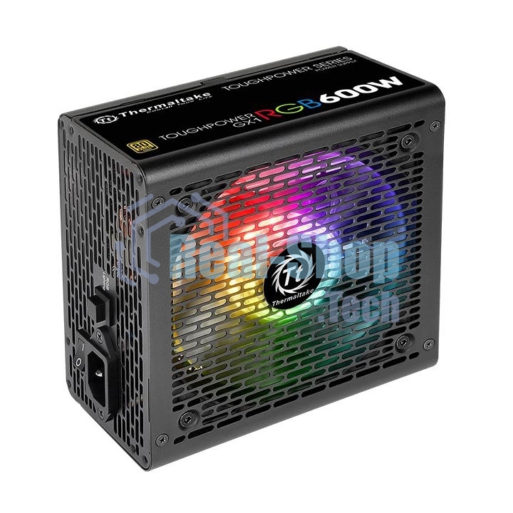 Блок питания Thermaltake Toughpower GX1 RGb (PS-TPD-0600NHFAGE-1), 600Вт,80 PLUS Gold, 120мм. черный
