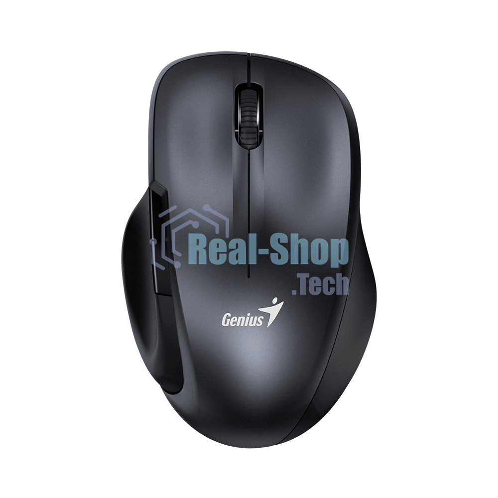 Мышь беспроводная Genius Ergo 8200S серый, 1200 dpi, радиоканал, USB, кнопки - 5