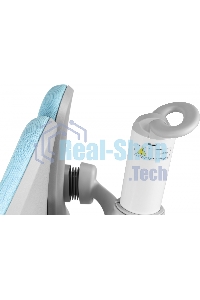 Кресло детское Cactus CS-CHR-3604BL голубой крестов. пластик серый