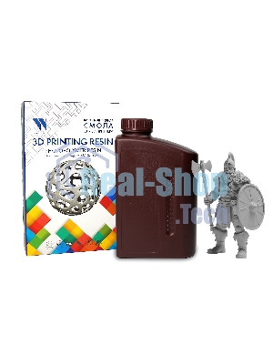 Фотополимерная смола NVPrint ABS Like Resin Grey для 3D печати 1 кг (бут)