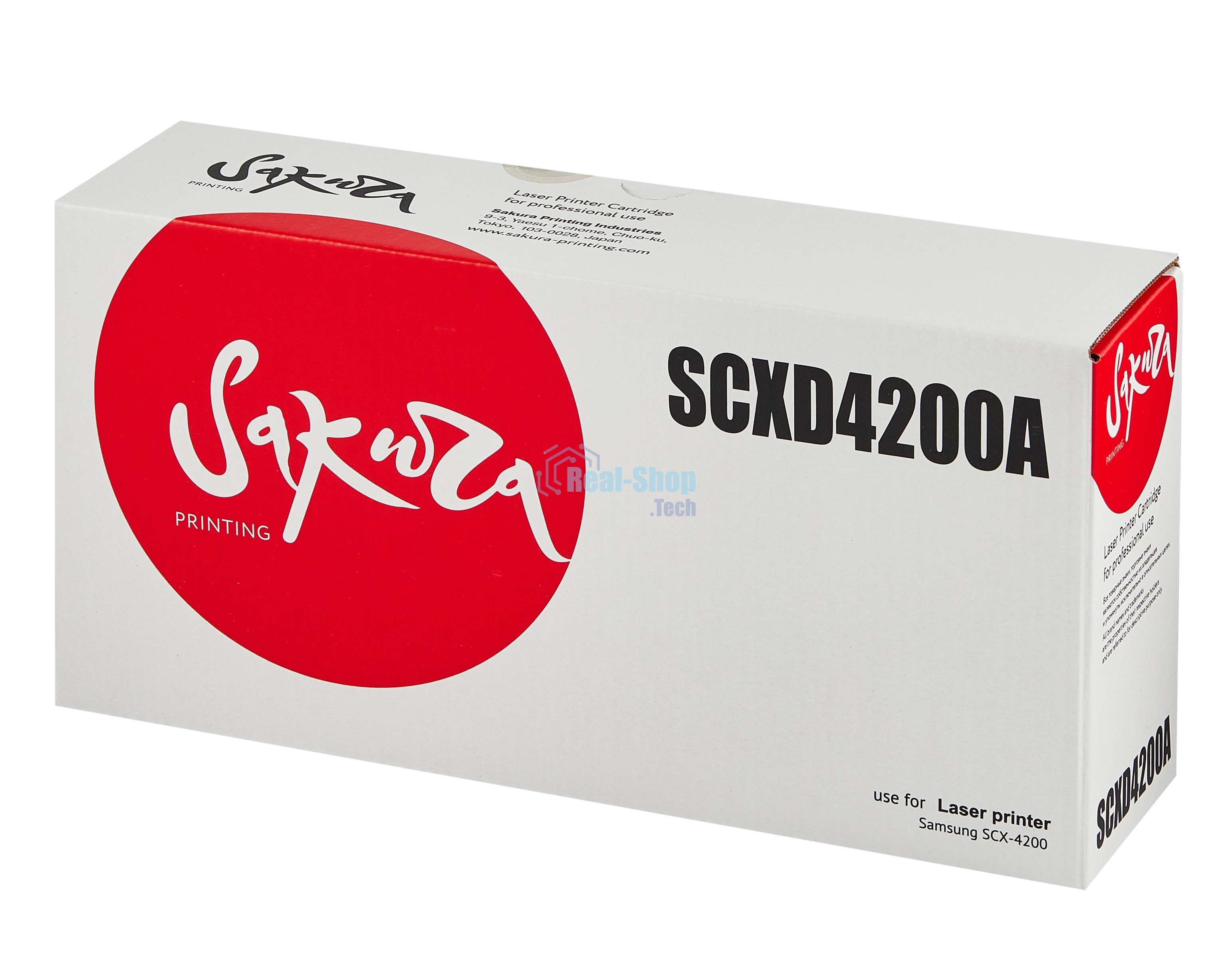 КОМПЛЕКТ Sakura SCXD4200A из 2х картриджей для Samsung, черный, 3000 к.