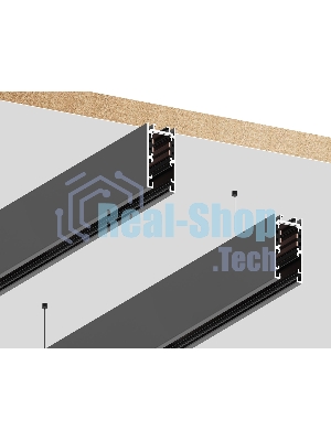 Шинопровод GL1915 BK черный IP20 48V 2000*21*43