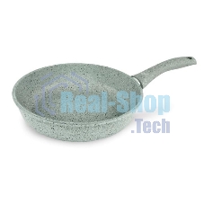 Сковорода НЕВА МЕТАЛЛ ПОСУДА 2328 Карелия д. 28 Диаметр изделия: 28 см. Высота бортов: 7 см. Толщина дна: 6 мм. Толщина стенок: 4 мм. Диаметр дна: 20 см. Цвет: натуральный природный камень. Линия 