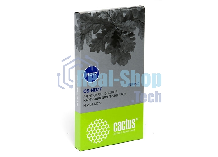 Картридж матричный Cactus CS-ND77 для Nixdorf ND77, ресурс 1 500 000 зн, purple