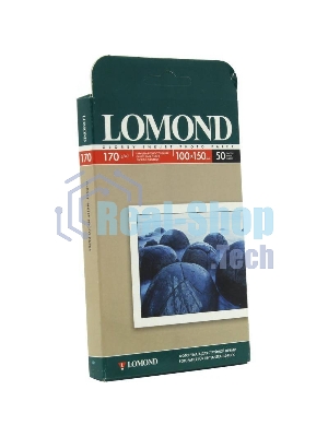 Фотобумага Lomond односторонняя, глянцевая, A6/170гр./50 листов