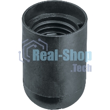 Патрон электрический Navigator NLH-PL-E27-BL пласт. подвесной черный E27