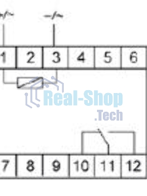 Реле промежуточное PK-1P/Un (монтаж на DIN-рейке 35мм 24В AC/DC 16А 1P IP20) F&F EA06.001.003