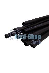 Трубка термоусаживаемая двухстенная клеевая Rexant 9.5/4.75мм (уп.10шт) по 1м черный