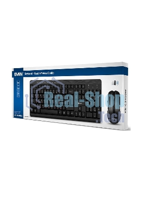 Комплект беспроводной SVEN KB-C3400W клавиатура+мышь