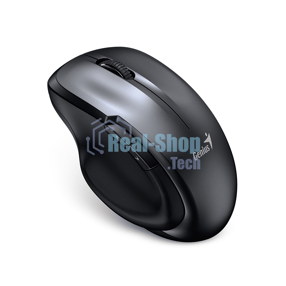 Мышь беспроводная Genius Ergo 8200S серый, 1200 dpi, радиоканал, USB, кнопки - 5